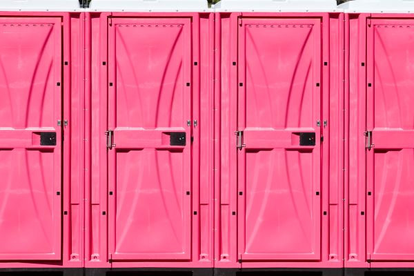 Outdoor event porta potties with handwashing station in Georgia and the Southeast