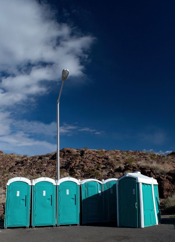 Porta potty service and maintenance visit in Atlanta